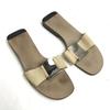 Gucci Flat Sandals Women’s 22.5 Beige Italy Made