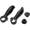 Bikes Bar Ends, 1 Pair 11cm/4.3inch High Strength Aluminum Alloy Ergonomic Bikes Handlebar Ends Security Grips with Stoppers Cycling Accessories for