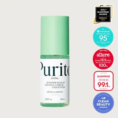 Suero de centella Seoul Wonder Relief sin fragancia, 60 ml
