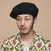 Millieoneeohaes (Herringbone) Beret - Black