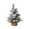 20cm Spray Snow Christmas Tree Mini Artificial Xmas Pine Tree  New Year Gift