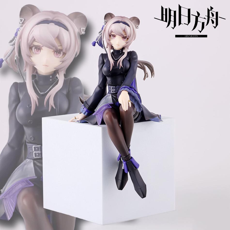 Arknights 15CM Lin Anime Figure Noodle Stopper Figure PVC Action Figurine Model Collection Desk Decoration Figuart Toy Doll