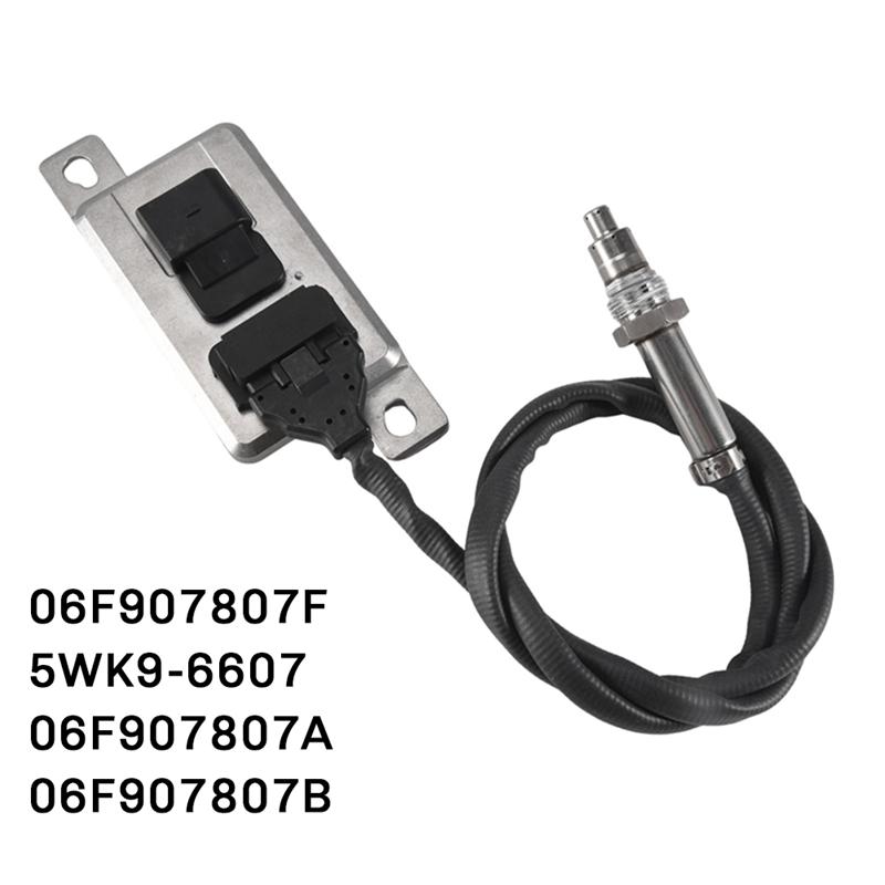 For  A3 Golf 2003-2008 NOX Sensor Nitrogen Oxide Sensor 06F907807F 5WK9-6607 06F907807A 06F907807B BlackSilver