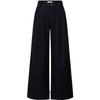 JOZAI High-Waisted Fleece-Lined Wide-Leg Jeans