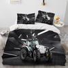 Set Biancheria da Letto Trapunta Serie Trattori Camion Auto 3D Copripiumino Set Letto Coperta Trapunta Federa Matrimoniale Regina Letto Bambini 3D