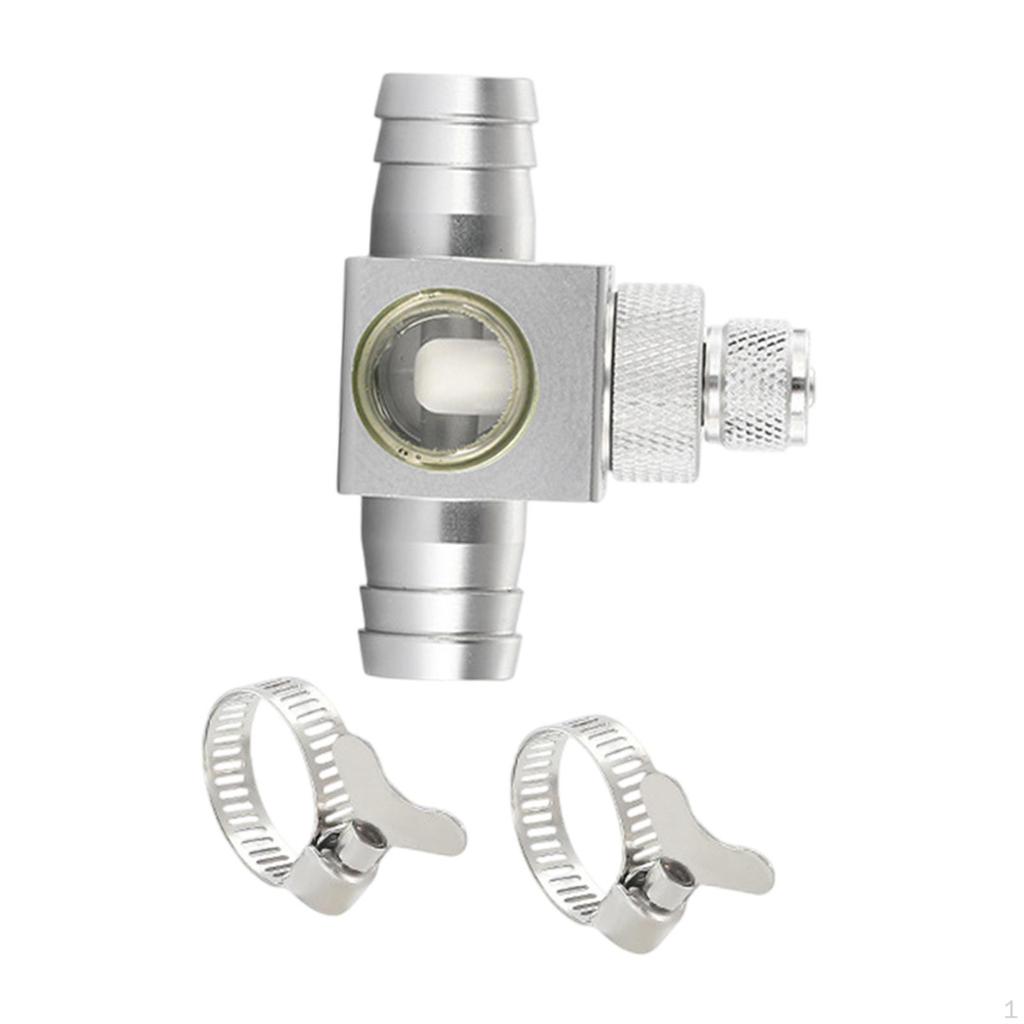 External Inline Aquarium Air Dics Silent Professional Aerator CO2 Diffuser Bubbler