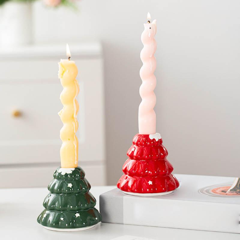 Christmas Candle Holder Creative Desktop Decoration, A Gift For Friends