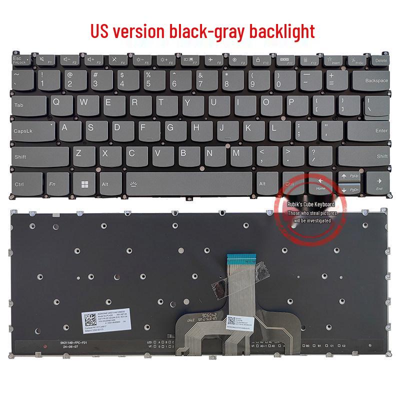 

Compatible with Lenovo Yoga 7 Keyboard Models: 14IAL7, 14ARB7, 14ARP8, 14IRL8 (2022/23)