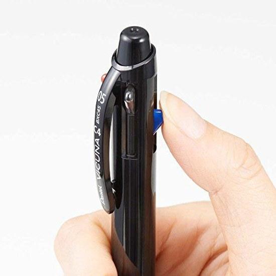 Pentel 4-color Ballpoint Pen Vicuna BXC45A 0.5 Black