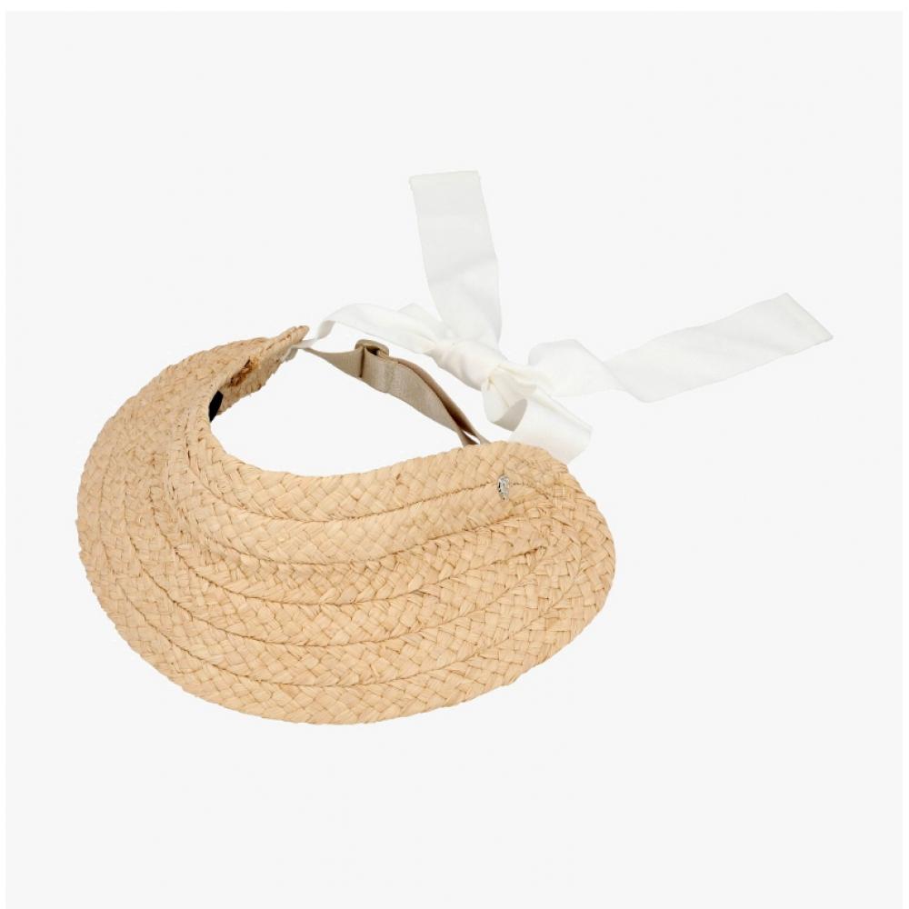 Helen Kaminski Natural Cream Sun Cap Hat51984 Nacr