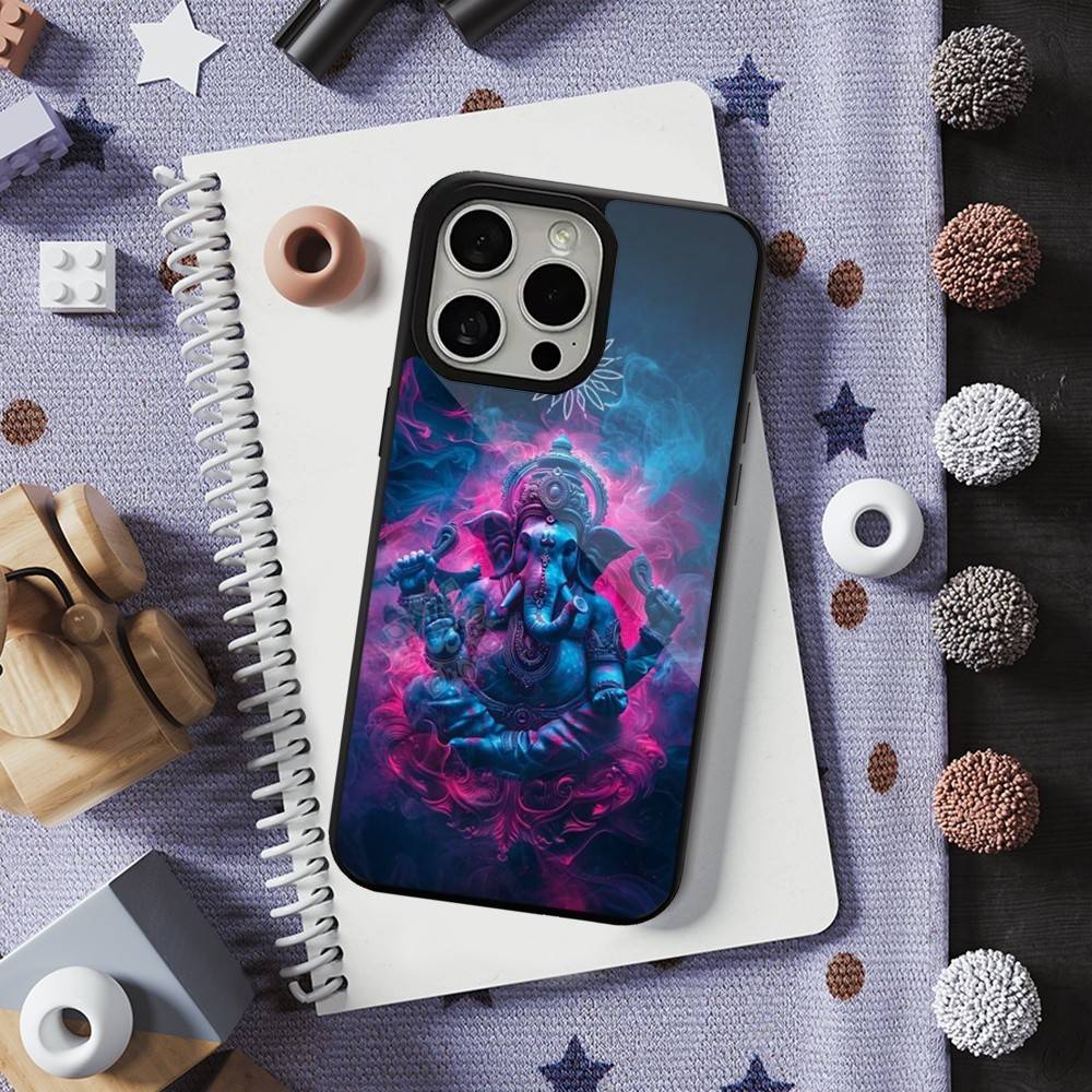 

Ganesh Elephant God India Case For iPhone Mini,13,Max,17,14,Plus,12,11,15,Pro,16,For Magsafe,Magnetic Wireless Charging iPhone12