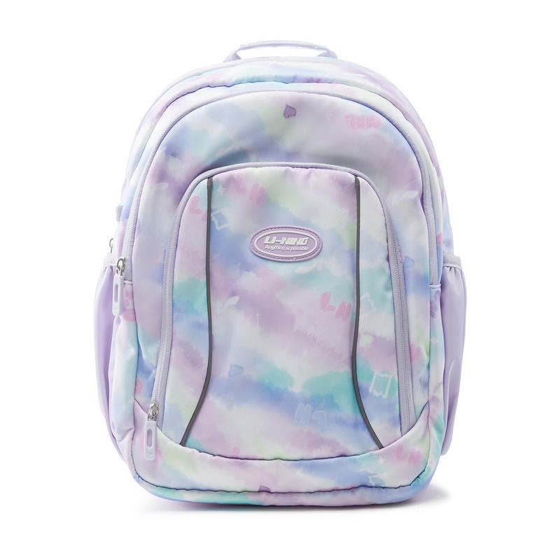 Li Ning Recycled Fiber Backpack Unisex Light Lilac YBSU083-2