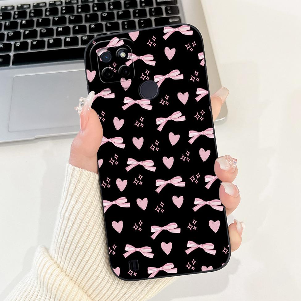 For Realme C21Y RMX3261 RMX3263 C25Y RMX3269 Cover For Realme C21Y Case Cute Cat Funny Cool Fashion Silicone Shockproof Bumper