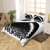 Copripiumino 3D Rugby Gioco di Corse Biancheria da Letto Set Matrimoniale Super King, Copripiumino in Microfibra Stampato Con Chiusura a Zip Coperta