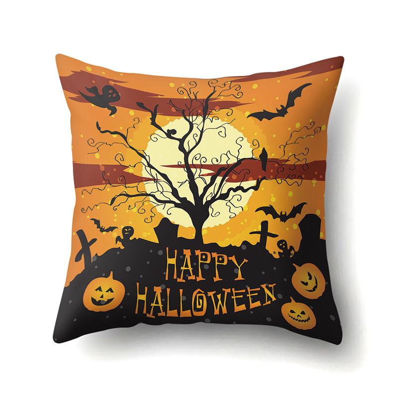 

Хэллоуин Наволочка Подушка для поясницы автомобиля Тыква Чехол для диванной подушки Офис Дом Гостиная Наволочка Pillow core not included