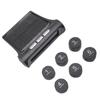 Wireless Tire Pressure Monitor System 6 External Sensor Digital Tyre Pressure Monitor LCD Display USB Solar High Precision 7Bar
