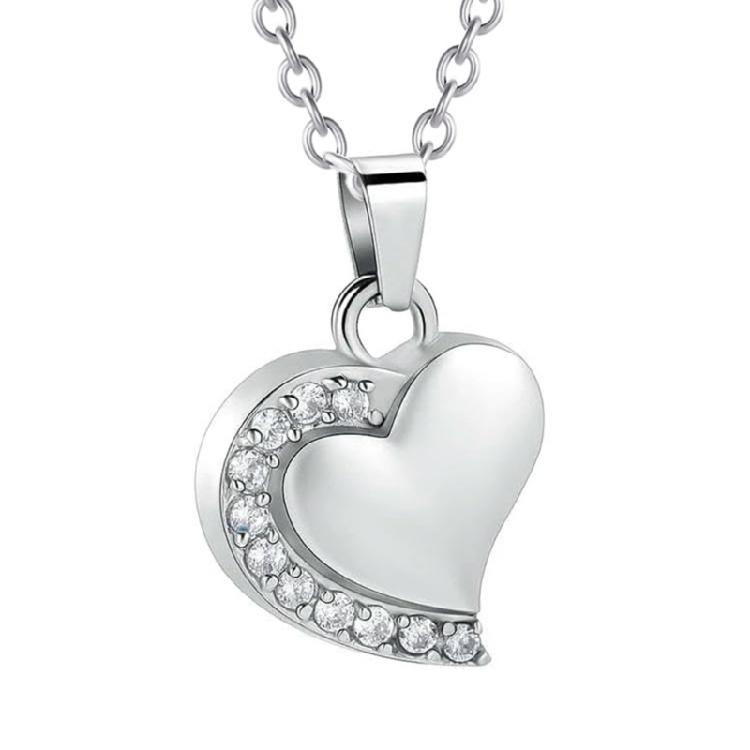 1 Pc Memorial Locket Urn Container Ashes Necklace Locket Neck Jewelry Necklace