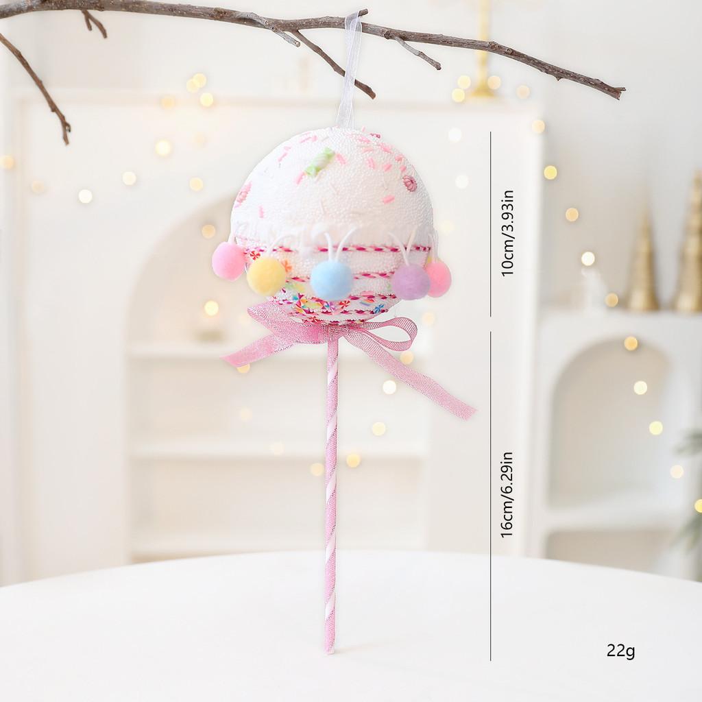 Candy Foam Christmas Decorations With Lollipop Donut For Festive Tree Ornaments
