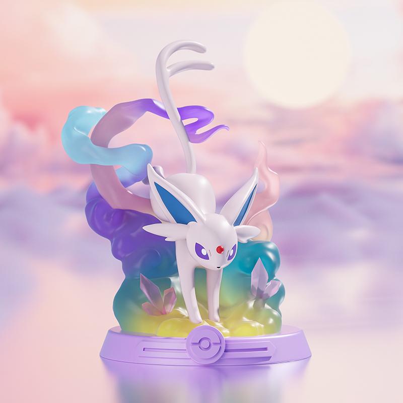 9 Beutel Monster Blind Box PVC Actionfigur Abenteuer Evoli Sylveon Umbreon Überraschungsspielzeug Sammlung Geschenk für Kinder