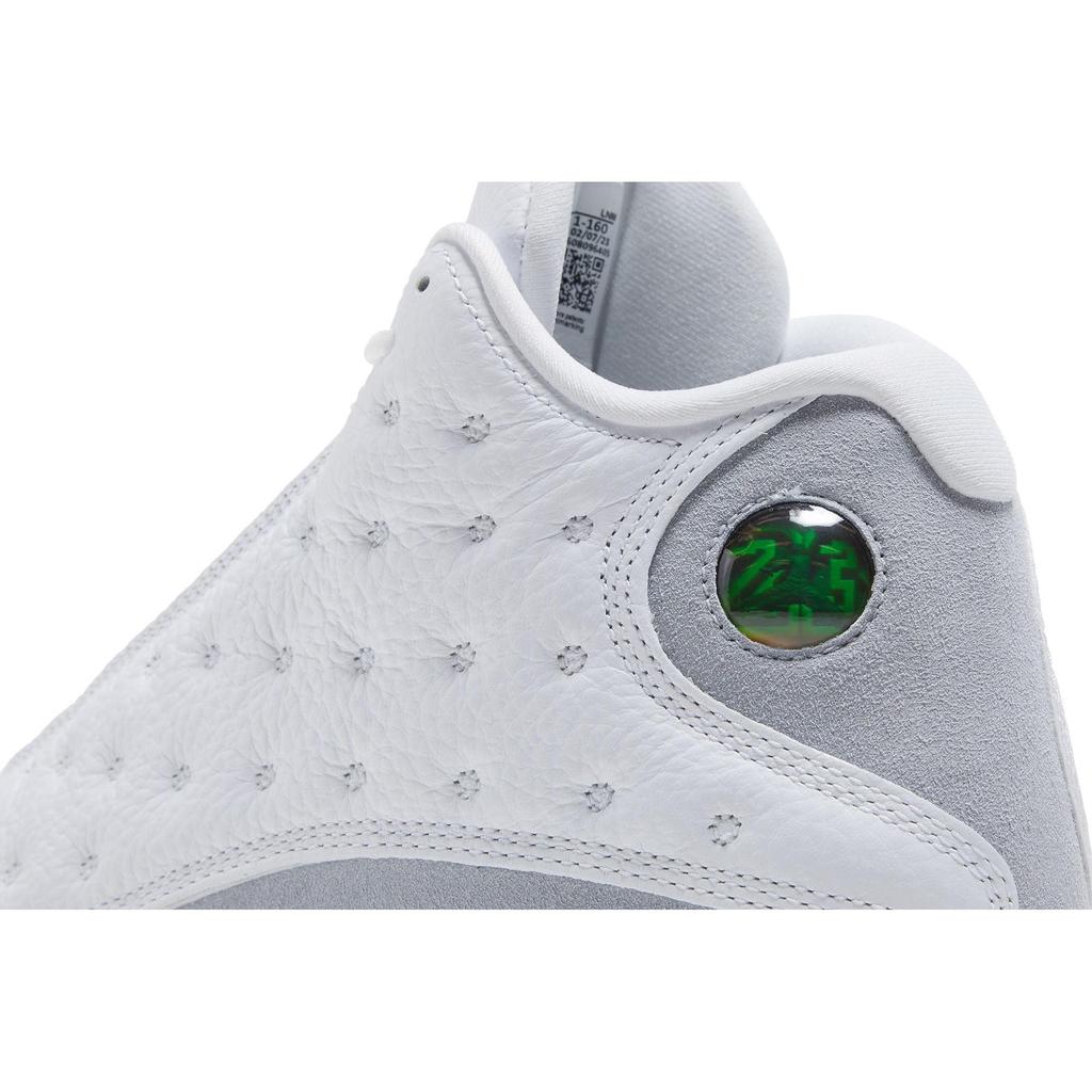Air Jordan 13 Retro 'White Wolf Grey' (Unisex) White / True Red / Wolf Grey Vintage Basketball Shoes 414571 160