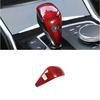 Luxury Red Carbon Fiber Gear Shift Knob Handle Decor For BMW 3 G20   21