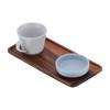 Rectangle Fruit Tray Wooden Food Serving Platter Multi Purpos Tea Tray  Snack Serving