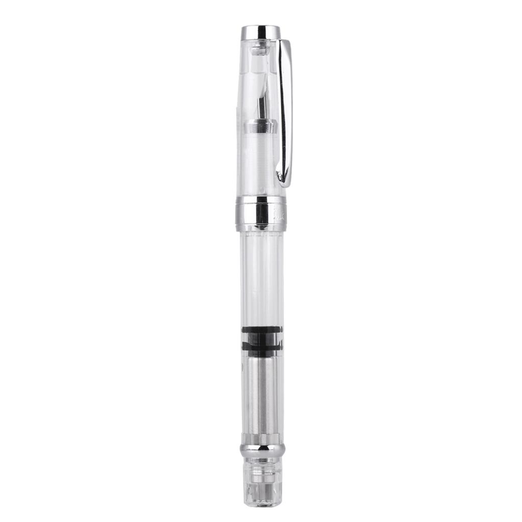 Pack of 4 0.5 mm F Fountain Pen Stationery Point Transparent for Daily Writing in the at Home