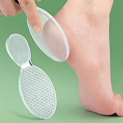 Lima per Piedi in Vetro Nano Rimuovi Calli Scrubber Pedicure Portatile per Pelle Dura Talloni Screpolati Nanovetro Esfoliante Piastra per Piedi Strumenti per Pedicure