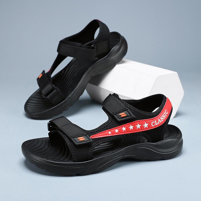 Pánské sandály Léto Volný čas Plážová dovolená Sandály Pánské Boty 2025 Nové Outdoorové tenisky Pánské Retro Pohodlné Ležérní Sandály Muži