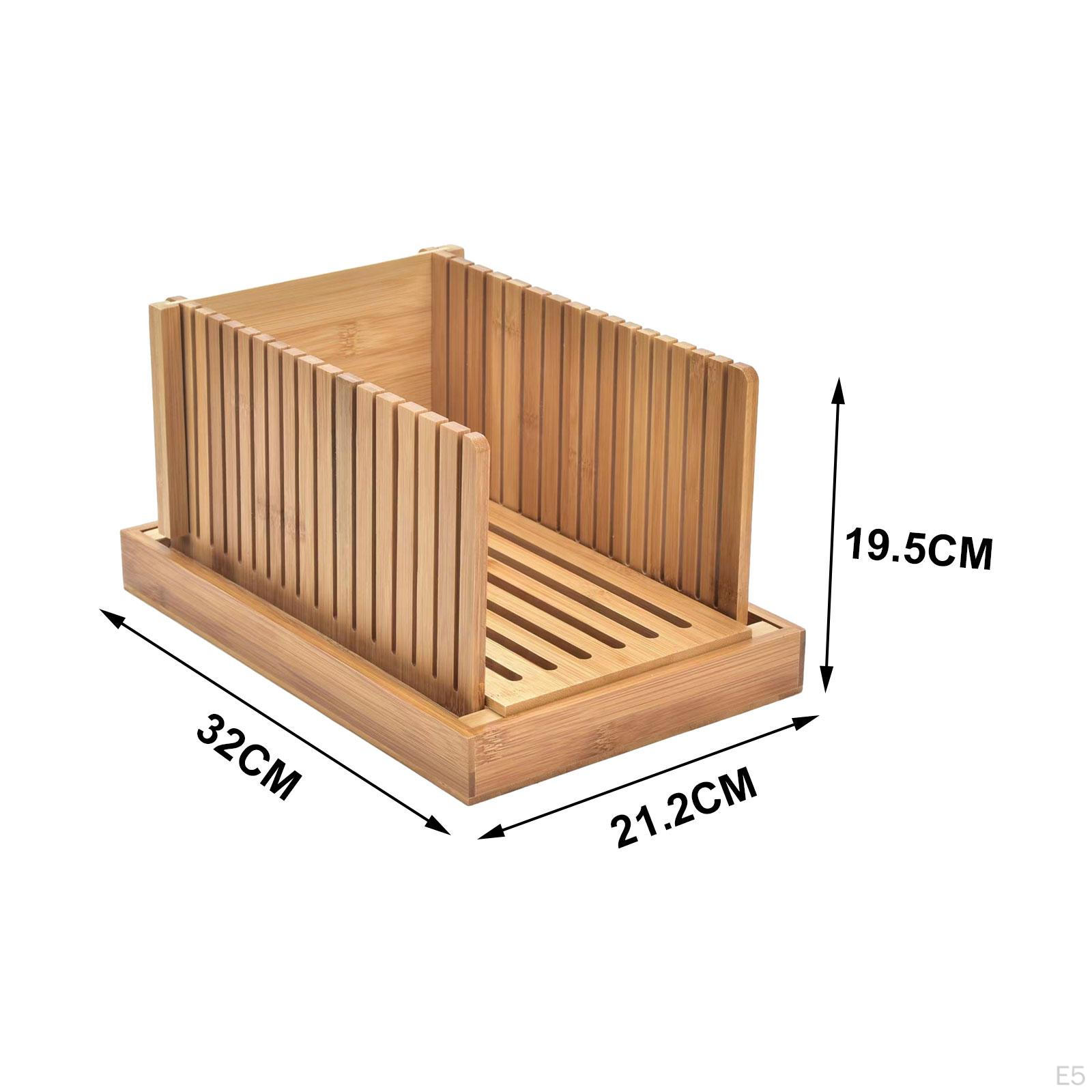 Бамбуковая хлеборезка — прецизионный режущий инструмент для домашнего хлеба style B — фото 7