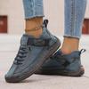 New Women's Ankle Bootss Handmade Leather Casual Women Soft Soled Shoes Outdoor Light N-slip Walking Ankle Boots for Women