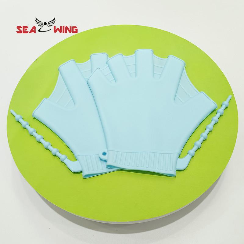 Silicone Swimming Paddles for Adults & Kids – Duck Feet/Frog Hand Design for Diving & Water Sports