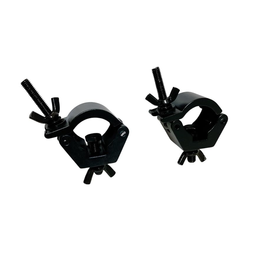BRA-VORA Scoop Holder, Black, Set of 2 Clamps, Jimney 4WD Offroad, Easy Installation, Secure, Universal, Tractor, Car, Hardware