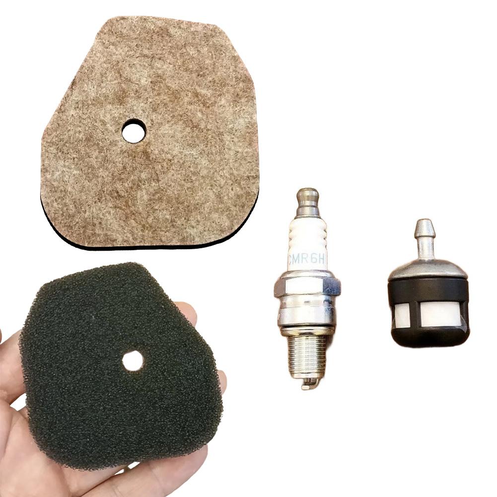 TuneUp Kit for HS46 and For HS56 with Air Filter Fuel Filter and Spark 42421201800 Compatible Replacement Parts