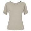 Shop   Women U Neck Jersey SilkeT T shirT whiTe Dai Wsh 20553