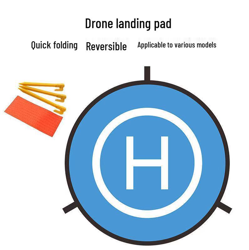 Portable Foldable Dustproof Drone Landing Mat – Sand/Grass Compatible