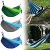 Double Nylon Hammock With Parachute Fabric For Outdoor Camping And Portable Use