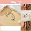 Eye Retro Catching Five Pointed Star Alloy Earrings Ideal For Trendy Women