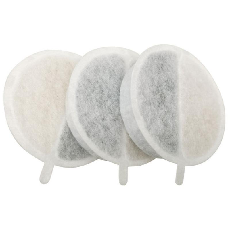 Set of 10 Cats Water Fountain Filter Replacement Dog Fountain Filter ActivatedCarbon Filter Foam for Water Purifications