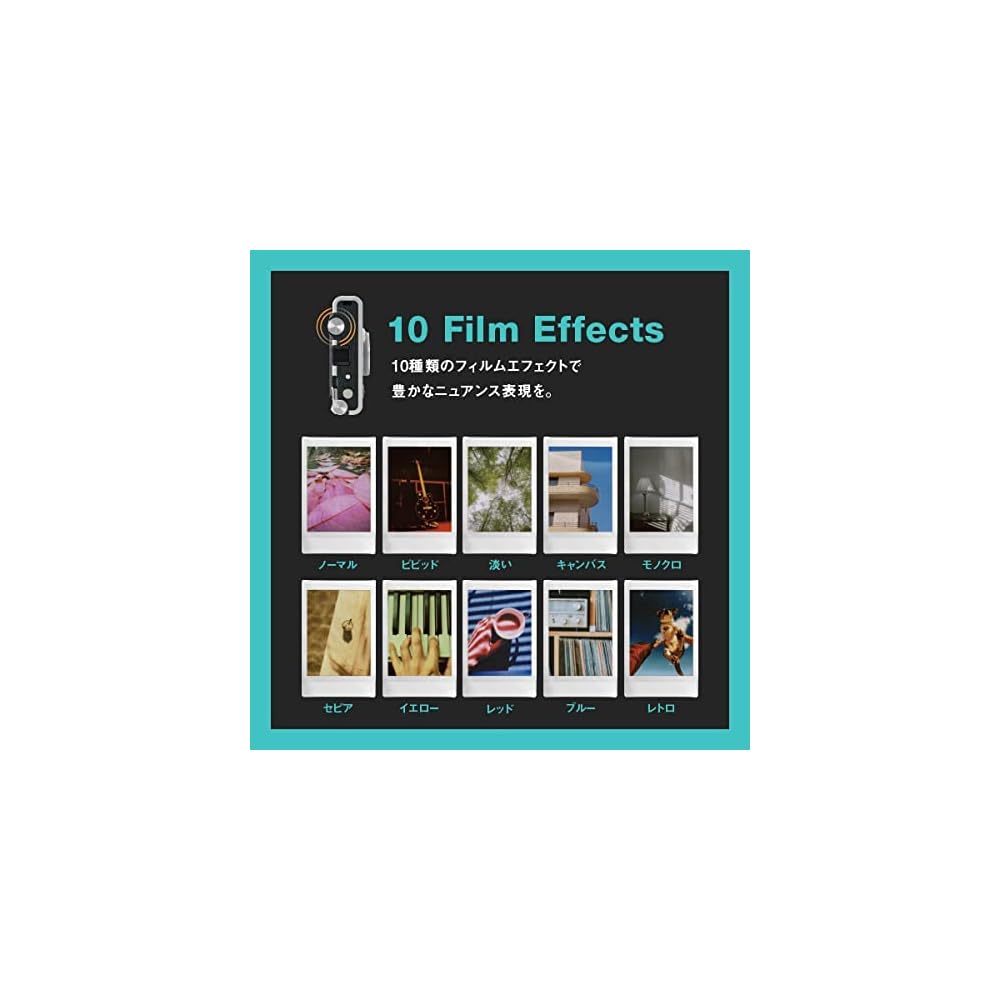 Fujifilm instax mini Evo INS MINI EVO BLACK Hybrid Instant Camera (Instant Camera/Smartphone Printer/Digital Camera)