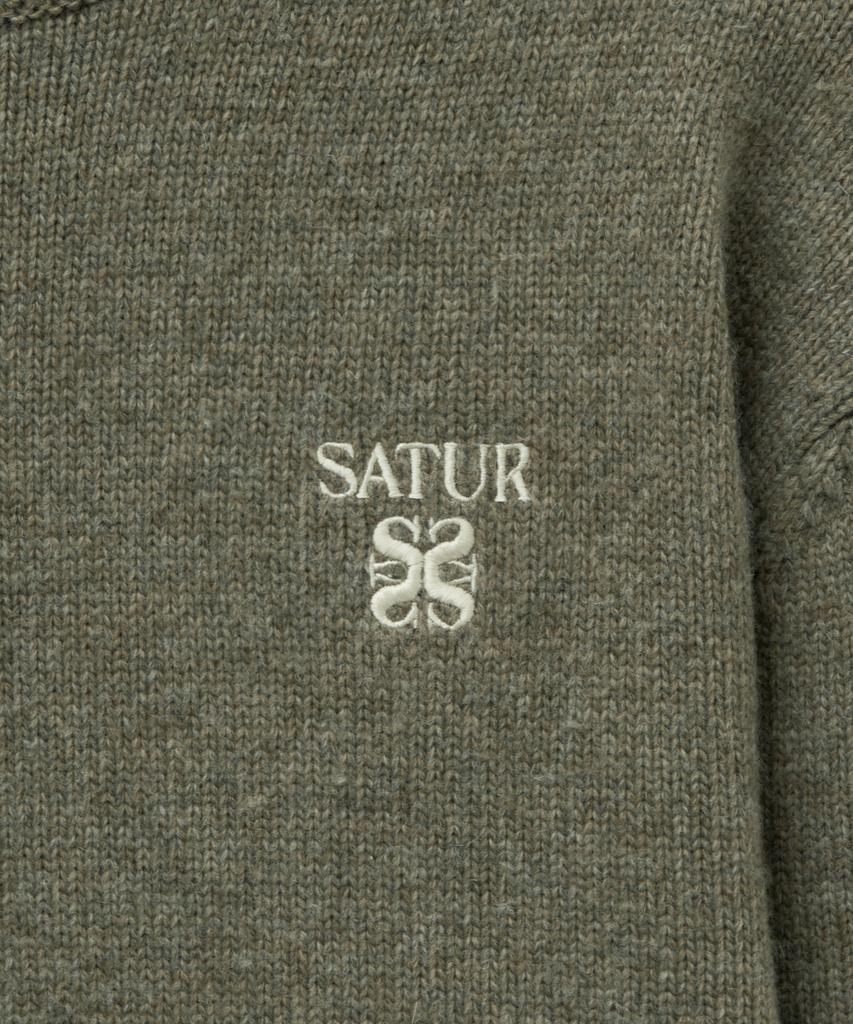 Seteo (W) Classic Turtleneck Knit Khaki