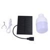Monocrystalline Silicon Solar Panel LED Solar USB Rechargeable Light Kit for Indoor and Outdoor Hiking Camping Fishing