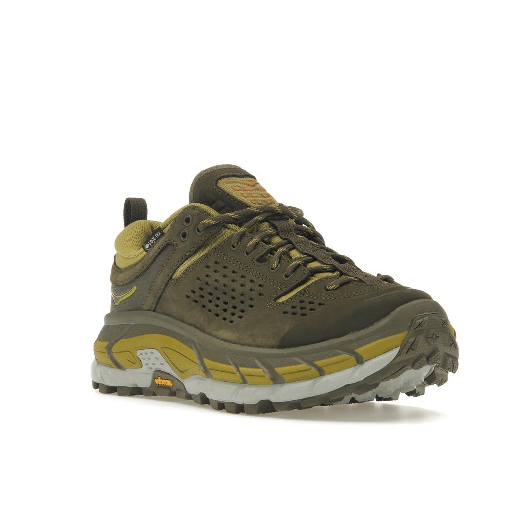 Unisex tenisky HOKA Tor Ultra Low GORE-TEX Dark Olive Mercury Zelená 1130310-DOMR