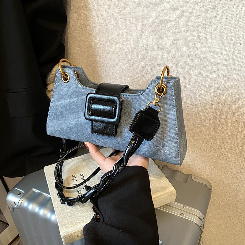 Retro Textur Tasche Damen neue Herbst- und Winter Schulter Achseltasche High-End Nischendesign Umhängetasche