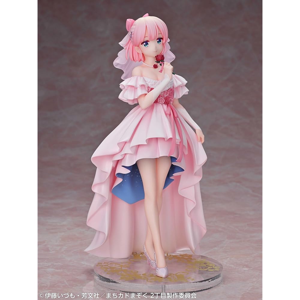 Medicos Entertainment TV Anime "Machikado Mazoku 2-Chome" Chiyoda Momo Wedding Ver. Approximately 230mm PVC & ABS Pre-painted Complete Figure
