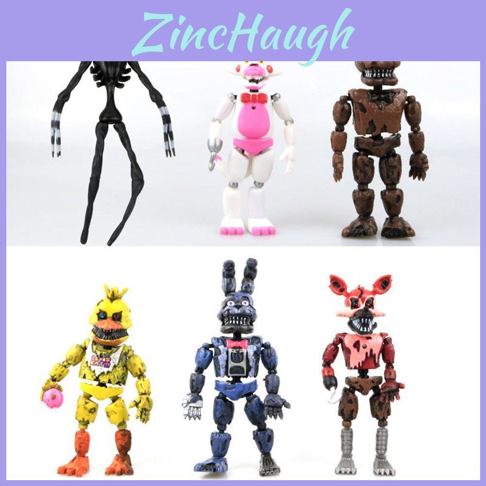 Cartoon Action Figures Handmade Cake Decor Toys 10cm Plastic Collectible Display Figurines