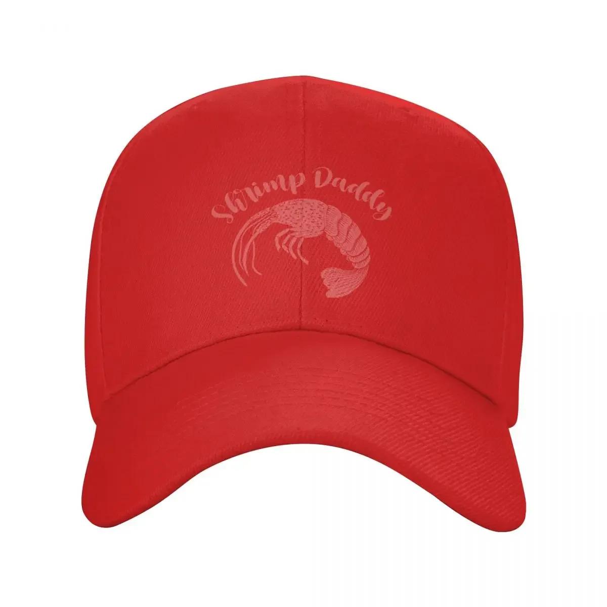 Shrimp daddy Baseball Cap Golf Hat Snapback Cap Unisexs big size hat Caps Women Unisexs