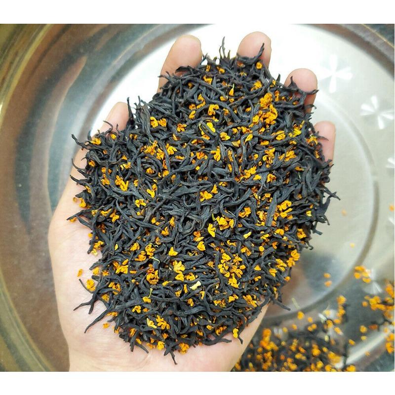 Новый чай 2023 Черный чай с османтусом JinJunMei DanGui Xiao Seed Черный чай 500г/1 — фото 9