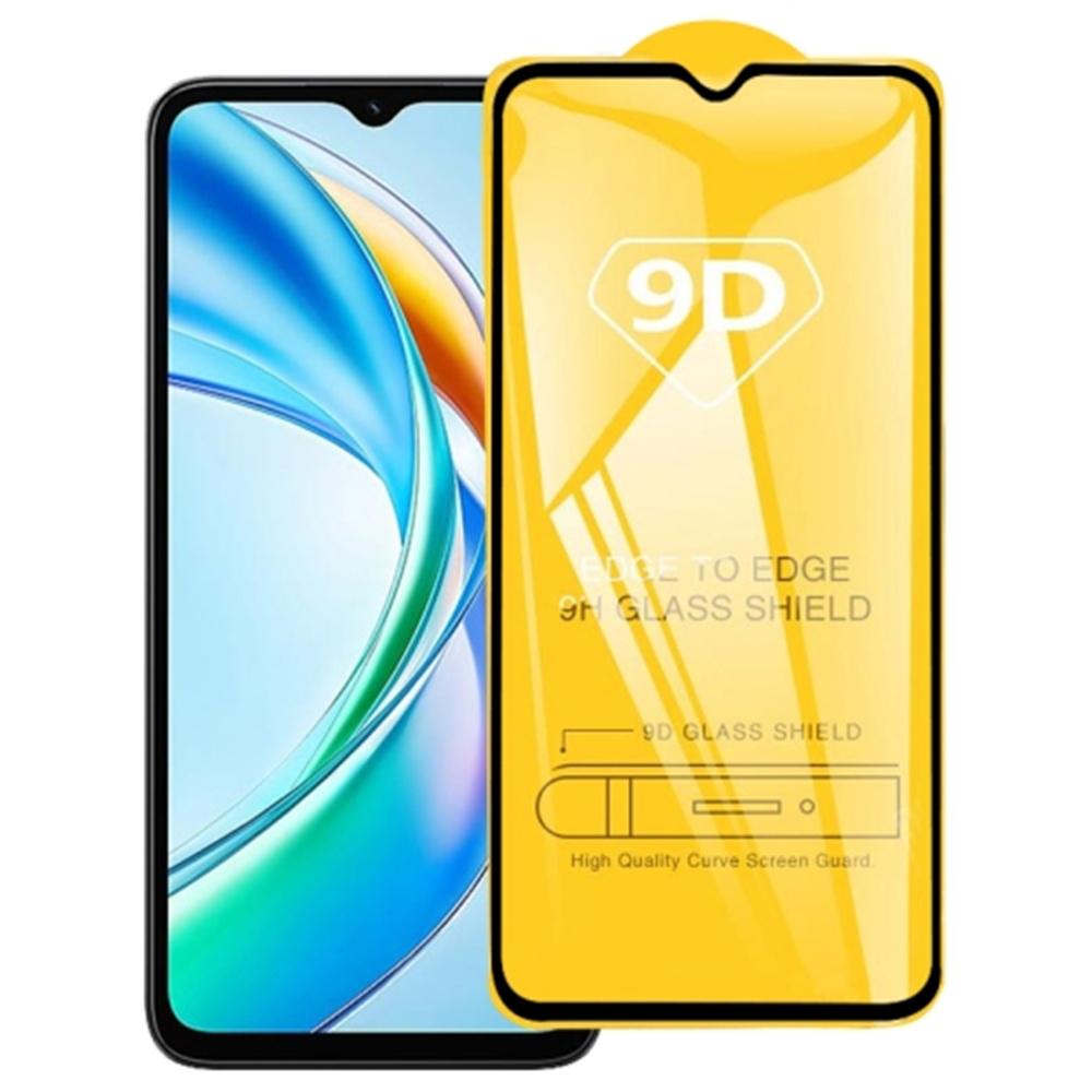 

For Honor X5b Plus/X5b Screen Protector 9D Side Glue Full Covering Tempered Glass Film Type A