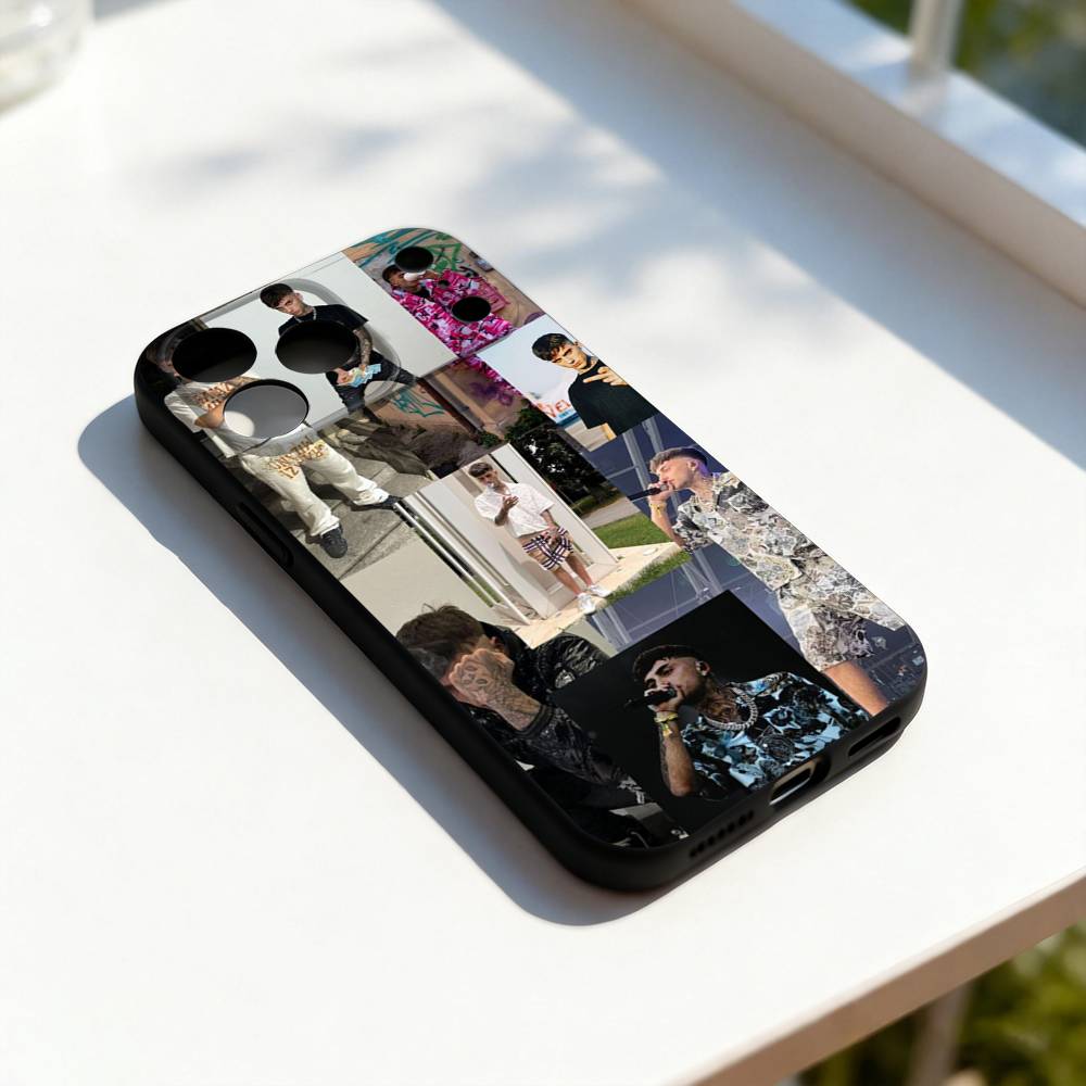 

Singer T-Tony B-Boy Cool Phone Case For iPhone 17,16,15,14,13,12,11,Pro,Max,Plus,E,SE4,Air,Mini Black Precise Hole Matching iPhone15pro